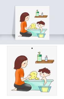 洗澡漫画,一场充满欢笑的洗澡漫画之旅